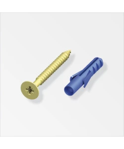 VITI 3x30 OTTONATO E TASSELLI  10 PZ  SS