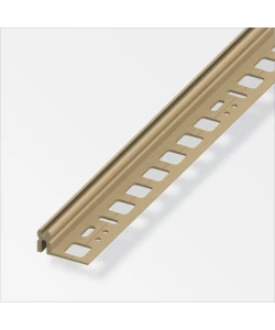 PROFILO DI SUPPORTO  8,5-11, PVC CARAMELLO - 1 METRO.