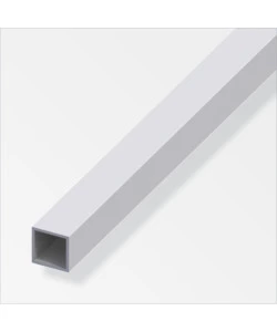 TUBO QUADRATO ALLUMINIO ARG  15x15x1,0  1 METRO.