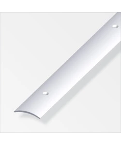 PROFILO COPRISOGLIA  30 x 5  ALLUMINIO  FORATO  1 METRO.