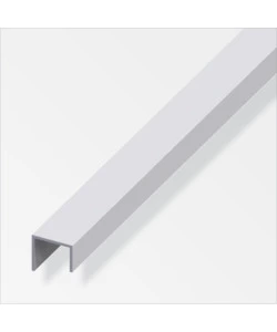 PROFILO MANIGLIA ALLUMINIO ARG      20x22x15  1 METRO.