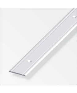COPRISOGLIA  30 x 2  ALLUMINIO ARGENTO   FORATO  2 METRI.
