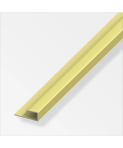 BORDO ALLUMINIO ORO 15 x 9 AA SV - 2 METRI.