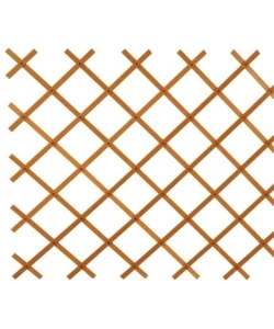 TRALICCIO ESTERNO PVC 1X1M MARRONE