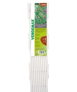 TRALICCIO ESTERNO PVC 2X1M BIANCO