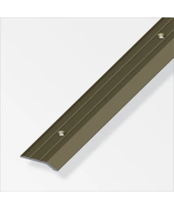 TERMINALE 30x5 ALLUMINIO BRONZO AUT. - 1 METRO.