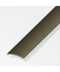 COPRISOGLIA 40x5 ALLUMINIO BRONZO AUTOADESIVO - 1 METRO.