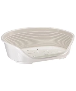 CUCCIA DA INTERNO PER CANI E GATTI "SIESTA DELUXE 2" BIANCO, 49X36X17,5 CM - FERPLAST