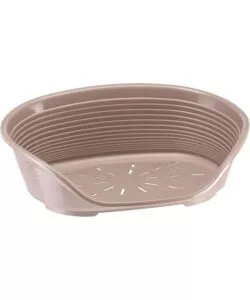 CUCCIA DA INTERNO PER CANI E GATTI FERPLAST "SIESTA DELUXE 2" TORTORA 49X36X17,5 CM