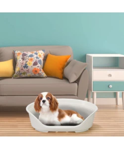 CUCCIA DA INTERNO PER CANI E GATTI "SIESTA DELUXE 6" BIANCO, 70,5X52X23,5 CM - FERPLAST