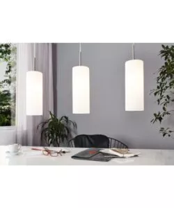 LAMPADA A SOSPENSIONE "TROY3" IN VETRO, E27