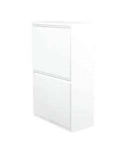 MOBILECO 4 SECCHI 18 LITRI LAMIERA BIANCA, 60X93X25 CM