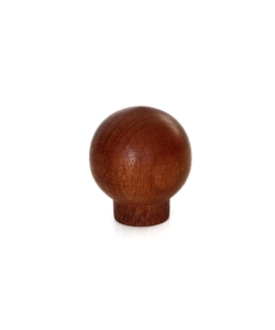 POMOLO IN LEGNO - Ø 30 MM. - NOCE
