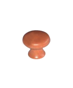 POMOLO IN LEGNO - Ø 27 MM. - CILIEGIO