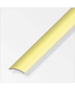 PROFILO RACCORDO 30x5 ALLUMINIO OTTONATO - 2 METRI.