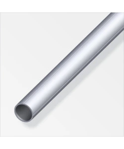 TUBO TONDO 15.5x1.5 ALLUMINIO NATURALE - 1 METRO.