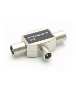 T PARTITORE BLINDATO 2 USCITE M/2F