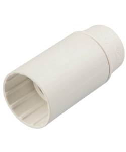 POLY POOL - PORTALAMPADA E14 CORPO LISCIO BIANCO