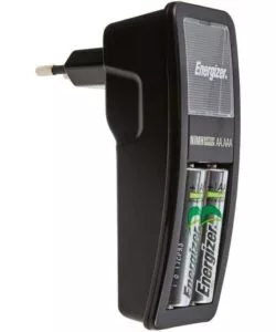 CARICABATTERIE PER BATTERIE RICARICABILI ENERGIZER "ACCU RECHARGE MINI" 2AA 2000 MAH