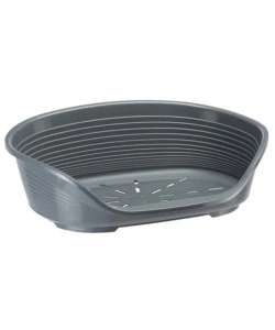 CUCCIA DA INTERNO PER CANI E GATTI "SIESTA DELUXE 4" GRIGIO, 61,5X45X21,5 CM - FERPLAST