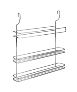 MENSOLA 3 PIANI PORTA ROTOLI DA CUCINA LONARDO CM. 35X8X