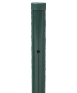 PALO IN METALLO VERNICIATO VERDE 3,4X125 CM