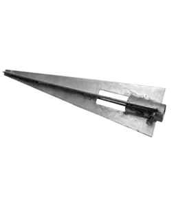 PUNTALE PER PALI IN METALLO 3,4 CM