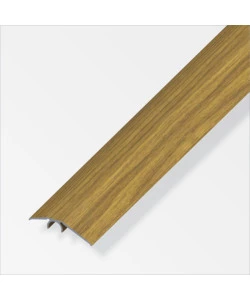 PROFILO DI COMPENSAZIONE 40 ALLUMINIO ROVERE - 1 METRO.