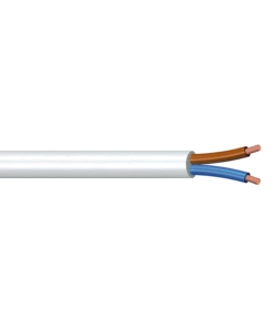 POLY POOL - 5 M CAVO H03VV-F 2 X 0,75 MM² BIANCO