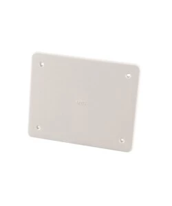 POLY POOL - COPERCHIO PER SCATOLA DI DERIVAZIONE DA INCASSO DIMENSIONE 119 X 96 MM BIANCO