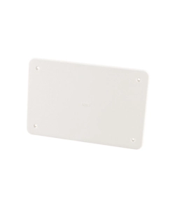 POLY POOL - COPERCHIO PER SCATOLA DI DERIVAZIONE DA INCASSO DIMENSIONE 161 X 130 MM BIANCO