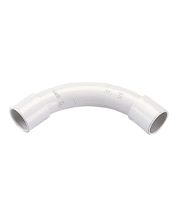 POLY POOL - CURVA A 90° PER TUBI RIGIDI Ø 16 MM IP40 GRIGIA