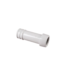 POLY POOL - RACCORDO TUBO RIGIDO Ø 16 MM - GUAINA Ø 12 MM IP65 GRIGIO