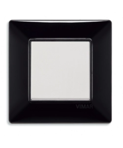 PLACCA 2M NERO PLANA - VIMAR.