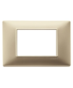 PLACCA 3M CHAMPAGNE OPACO PLANA - VIMAR.
