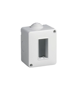 CONTENITORE DA PARETE 1 MODULO VIMAR BIANCO IP40 - COD.0R14801