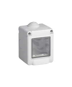 CONTENITORE DA PARETE 2 MODULI VIMAR BIANCO IP55 - COD.0R14902