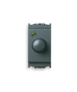 REGOLATORE 230V 100-500W +PUSH GRIGIO - VIMAR.