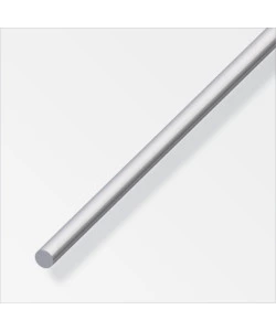 BARRA TONDA 6 ACCIAIO INOX 1 METRO.