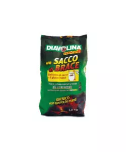 SACCO DI BRACE PER BARBECUE DIAVOLINA 1,8 KG