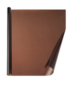 PELLICOLA PER VETRI "LINEA PRIVACY" BRONZATO - 75X160 CM.