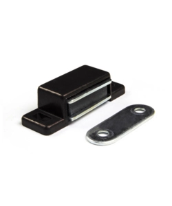 CHIUSURE MAGNETICHE DA APPLICARE - FORZA 4 KG. - NERO - 4 PZ.