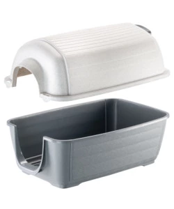 CUCCIA PER CANI DA ESTERNO FERPLAST "KENNY MINI" IN RESINA GRIGIO 40X66X40 CM