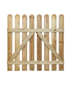 CANCELLETTO DA GIARDINO IN LEGNO DI PINO "ELA" 100X100 CM