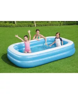 PISCINA GONFIABILE RETTANGOLARE BESTWAY "FAMILY" 262X171X51 CM -  COD. 54006