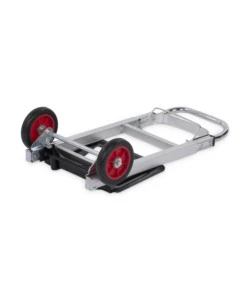 CARRELLO ESTENDIBILE E PIEGHEVOLE IN ALLUMINIO- PORTATA 90 KG
