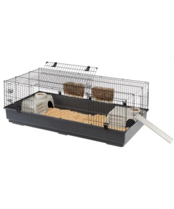 GABBIA PER CONIGLI E PORCELLINI D'INDIA "RABBIT 140", 140X71X51 CM - FERPLAST