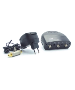 AMPLIFICATORE 30 DB 2 USCITE TV 9.52 MM.