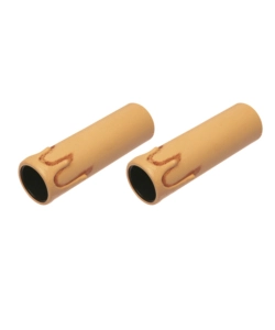POLY POOL - 2 PORTALAMPADA E27 A CANDELA 250 V~ CON STAFFA METALLICA AVORIO ANTICO