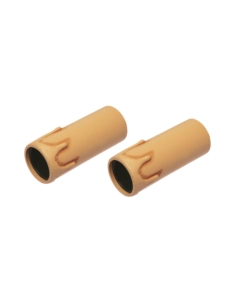 POLY POOL - 2 PORTALAMPADA E14 A CANDELA 250 V~ CON STAFFA METALLICA AVORIO ANTICO